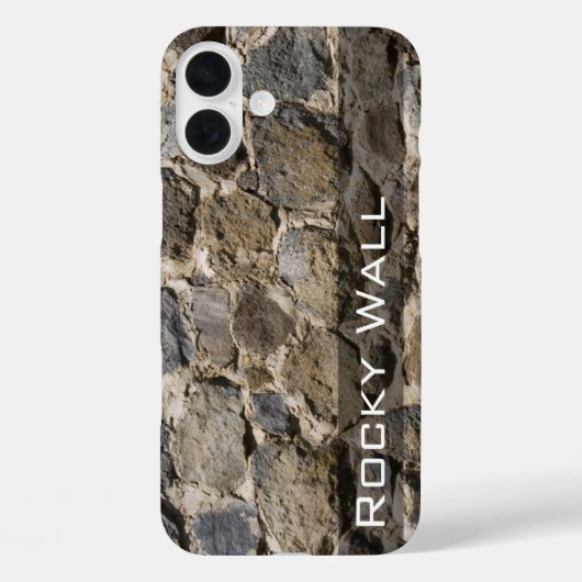Rock Wall textuur Abstracte foto Aangepast Case-Mate iPhone Case (Achterkant)