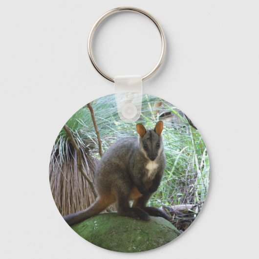 Rock Wallaby Key Ring Sleutelhanger (Voorkant)