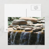Rock Waterfall Briefkaart (Voorkant / Achterkant)