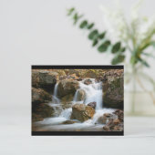 Rock Waterfall Briefkaart (Staand voorkant)