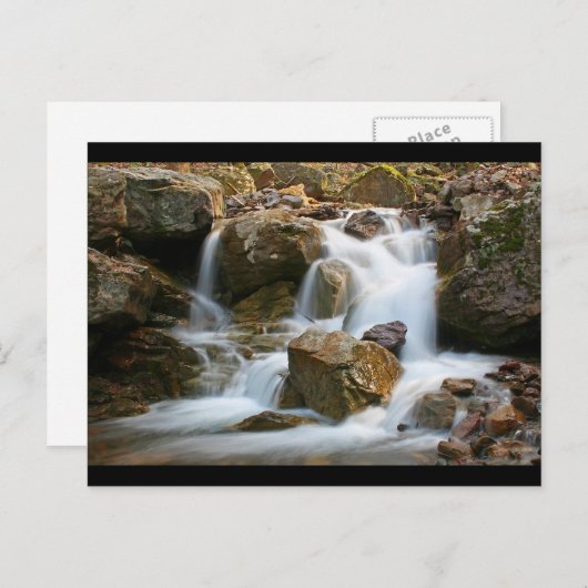 Rock Waterfall Briefkaart (Voorkant / Achterkant)