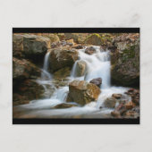 Rock Waterfall Briefkaart (Voorkant)