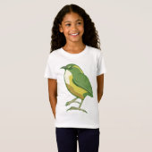 Rock Wren New Zealand Bird T-shirt (Voorkant volledig)