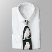 Rock Wren piwauwau NZ BIRD Stropdas (Gebonden)