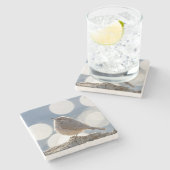 Rock Wren Stone Onderzetter (Zijkant)