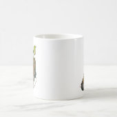 Rock Wren Tuke Op een wandelboot Koffiemok (Center)