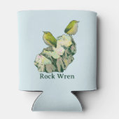 Rock Wren vogels Nieuw-Zeeland Blikjeskoeler (Achterkant)