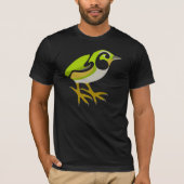Rock Wren, Zuidereiland, NZ vogel T-shirt (Voorkant)