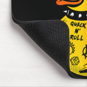 Rock Yellow Rubber Duck Men Women Kids Funny Duck Muismat (Hoek)