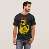 Rock Yellow Rubber Duck Men Women Kids Funny Duck T-shirt (Voorkant volledig)