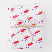 Rock Yoga Queen Lotus Inpakpapier Vel (In situ)