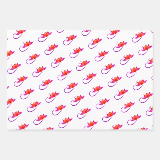 Rock Yoga Queen Lotus Inpakpapier Vel (Voorkant)