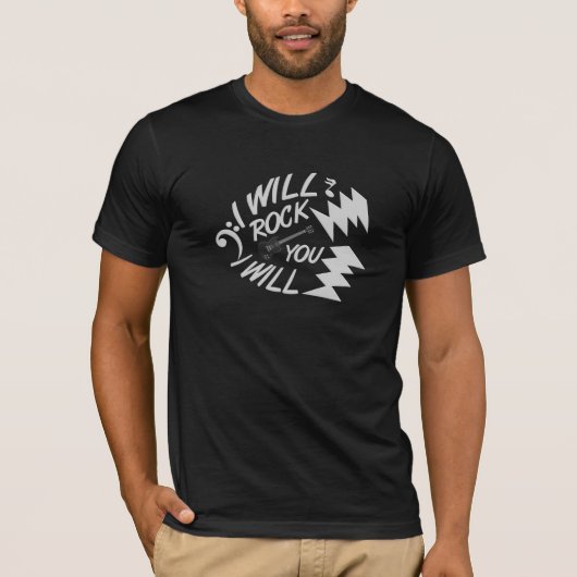 Rock You shirt - kies stijl & kleur (Voorkant)