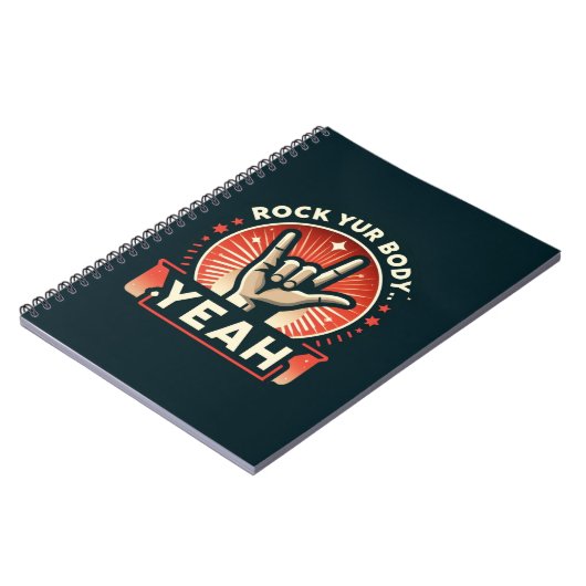 Rock Your Body Notitieboek (Linkerzijde)