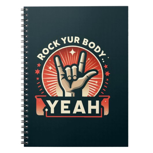 Rock Your Body Notitieboek (Voorkant)