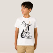 Rock Your Faith-Guitar T-shirt (Voorkant volledig)