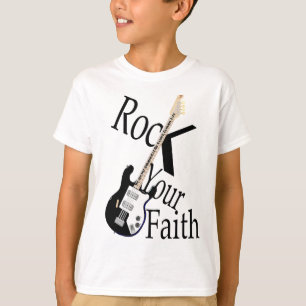 Rock Your Faith-Guitar T-shirt