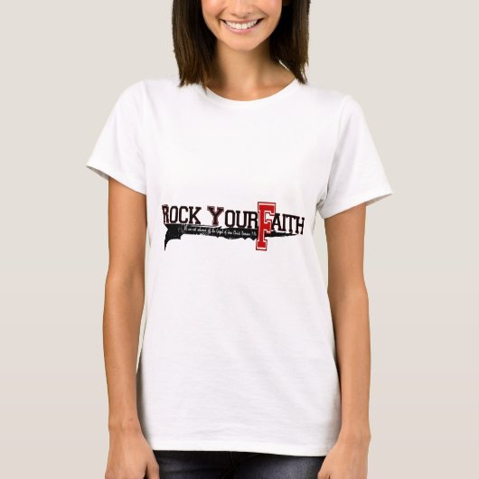 Rock Your Faith Signature T-shirt (Voorkant)