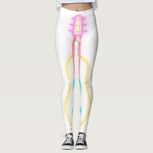 Rock Your Style met Guitar Goddess Leggings (Voorkant)