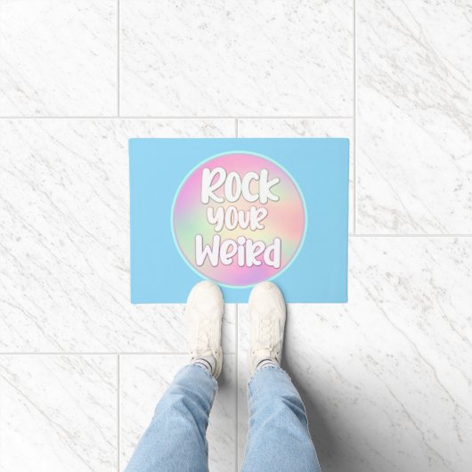 Rock Your Weird Deurmat (Binnen)