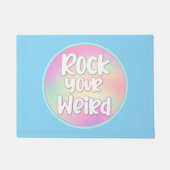 Rock Your Weird Deurmat (Voorkant)