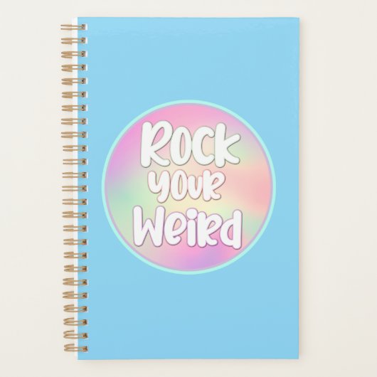 Rock Your Weird Planner (Voorkant)