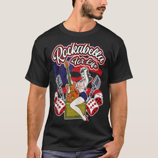 Rockabella for Life Rockabilly 1 T-shirt (Voorkant)