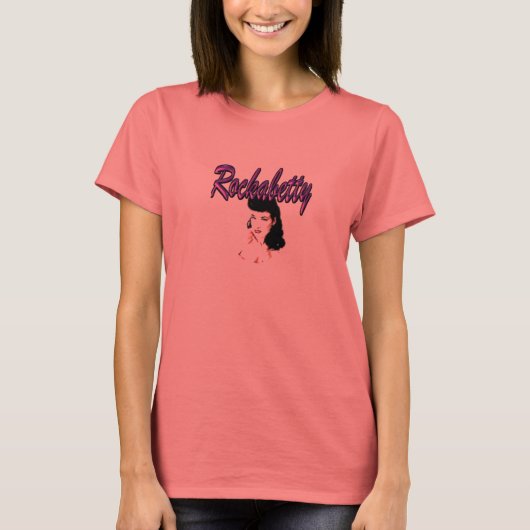 Rockabetty Portrait T-shirt (Voorkant)