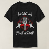Rockabilly 50s Rock en Roll Music T-shirt (Design voorkant)