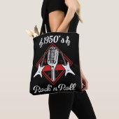 Rockabilly 50s Rock en Roll Music Tote Bag (Dichtbij)