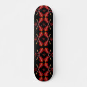 Rockabilly Argyle Skateboard (Voorkant)