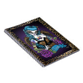 Rockabilly Baby Tattoo Leopard Angel-laptop Notitieboek (Rechterzijde)