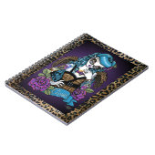 Rockabilly Baby Tattoo Leopard Angel-laptop Notitieboek (Linkerzijde)