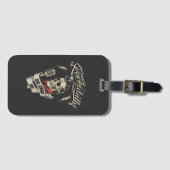 Rockabilly Bagagelabel (Voorkant (horizontaal))