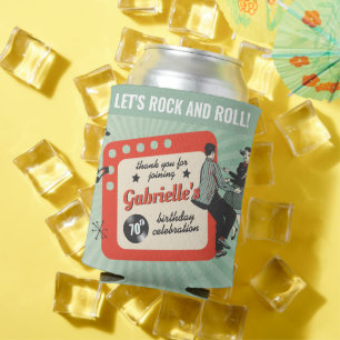 Rockabilly Birthday Party Blikjeskoeler
