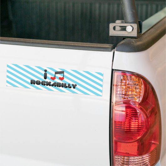 Rockabilly Bumpersticker (Op Truck)