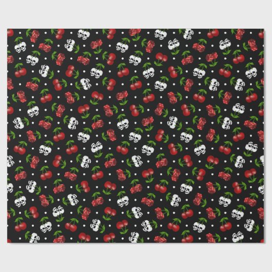 Rockabilly Cadeaupapier (Vlak)