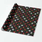 Rockabilly Cadeaupapier (Uitgerold)