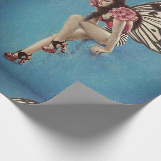  Rockabilly Cadeaupapier (Hoek)