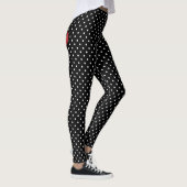 ROCKABILLY CHERRY LIVE POKE DOT LEGGINGS (Rechts)
