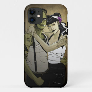 Rockabilly Couple Case-Mate iPhone Case