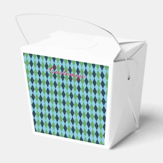 Rockabilly diamant plaid Thunder_Cove Bedankdoosjes (Achterkant)