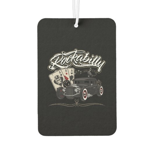 Rockabilly Duftbaum Luchtverfrisser (Achterkant)