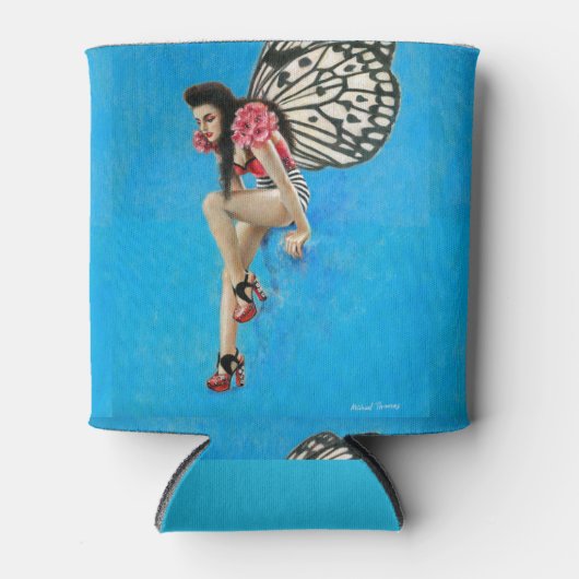  Rockabilly Fairy Koelbox Blikjeskoeler (Voorkant)