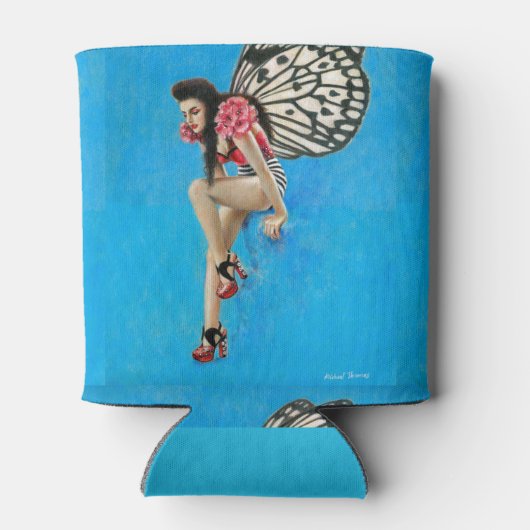 Rockabilly Fairy Koelbox Blikjeskoeler (Achterkant)