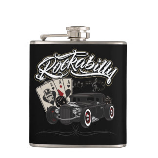 Rockabilly Flachmann Heupfles