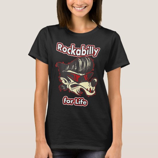 Rockabilly for Life  Rockabilly 1 T-shirt (Voorkant)