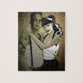 Rockabilly Frank en Bride Legpuzzel (Verticaal)