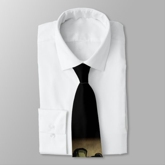 Rockabilly Frank en Bride Stropdas (Gebonden)