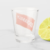 RockaBilly gescheurd borrelglas Shot Glas (Achterkant)